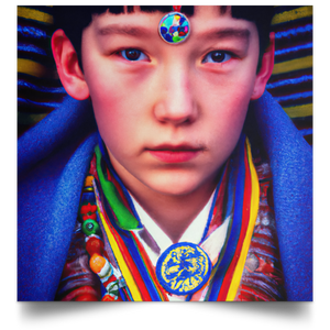 Teenage Satoshi Nakamoto Poster