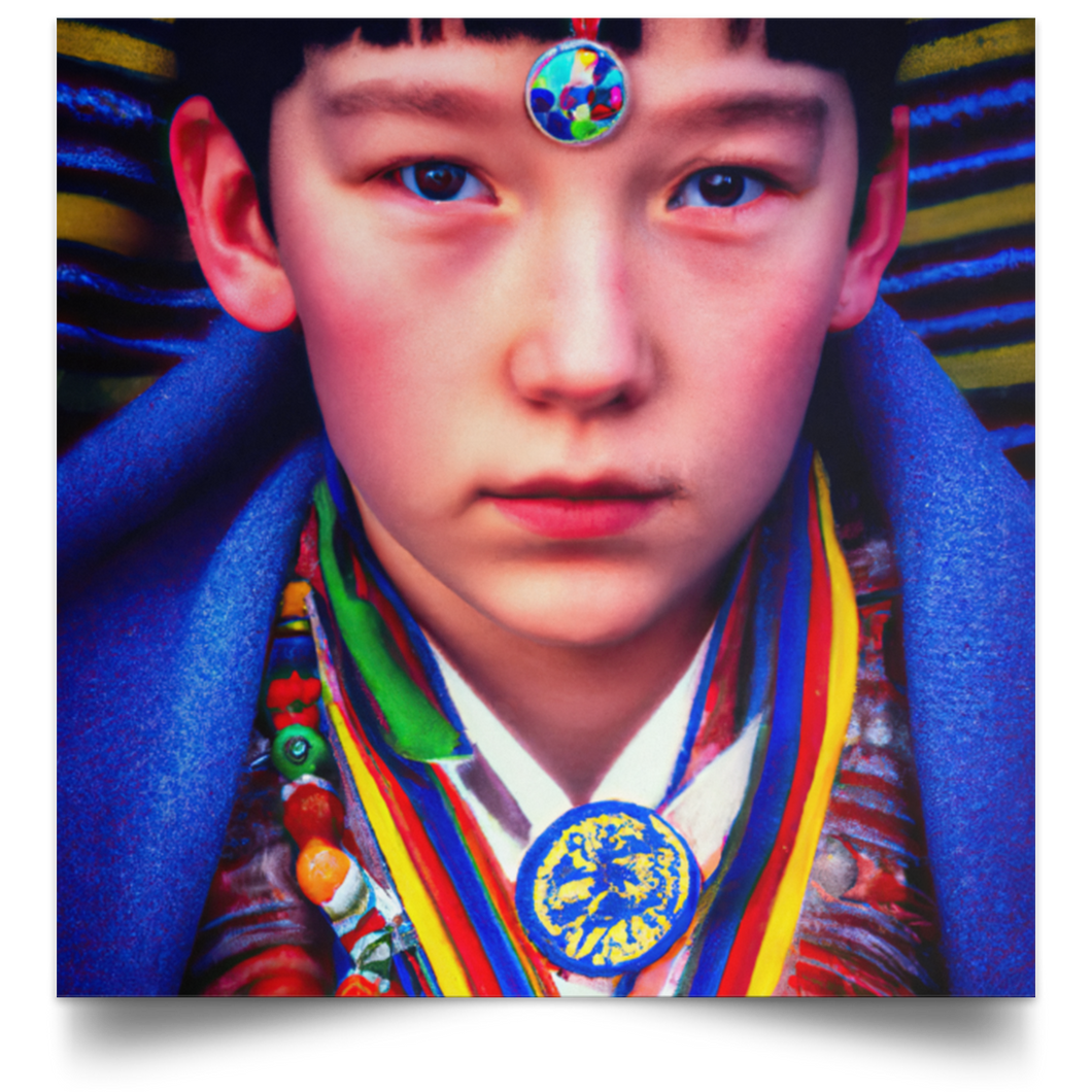 Teenage Satoshi Nakamoto Poster