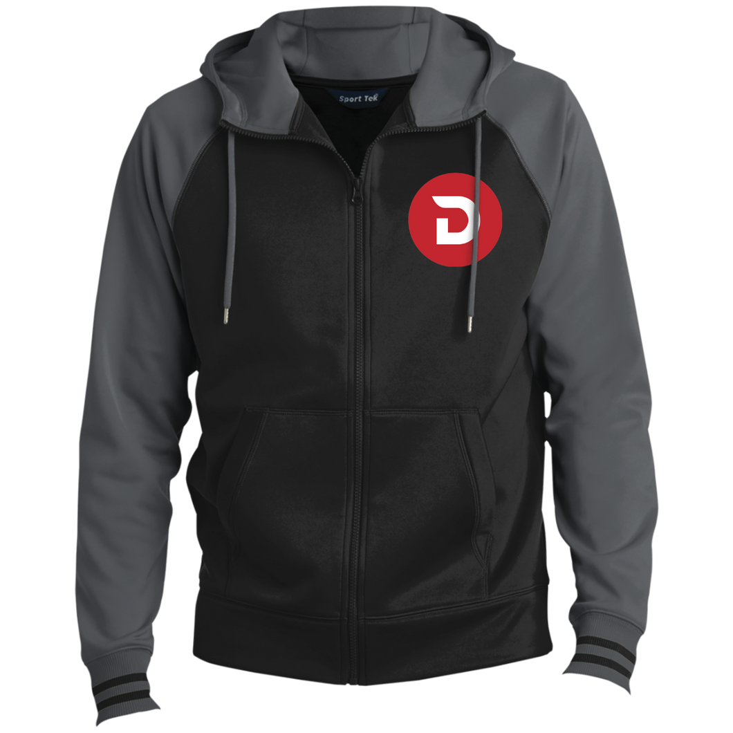 Divi Men's Sport-Wick® Full-Zip Hooded Jacket