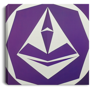 Ethereum Hexagon Canvas
