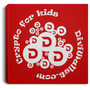 Kids Red Canvas