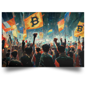 Bitcoin Wins  Poster