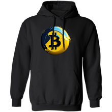 Load image into Gallery viewer, Bitcoin Button Hoodie

