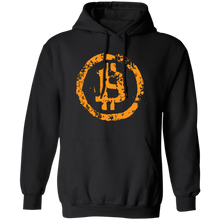 Load image into Gallery viewer, Bitcoin Grunge Hoodie
