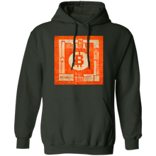 Load image into Gallery viewer, Bitcoin Block Print Hoodie
