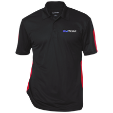 Load image into Gallery viewer, DiviWallet Performance Textured Three-Button Polo
