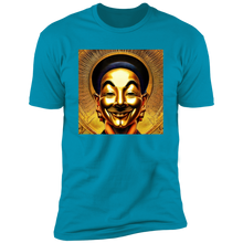 Load image into Gallery viewer, Guy Fawkes Gold Mask
