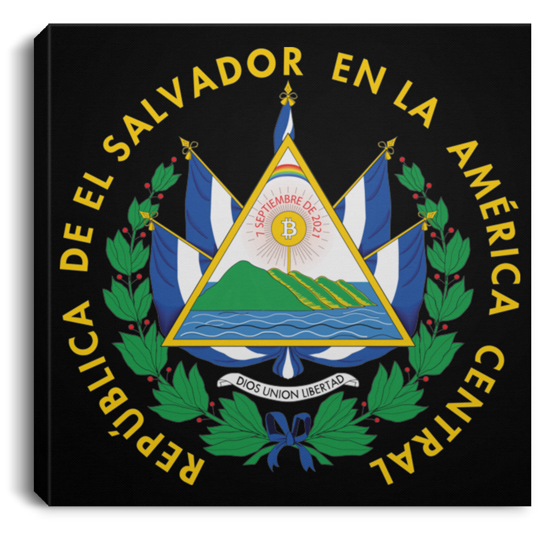 El Salvador Fiat Independence Day Canvas