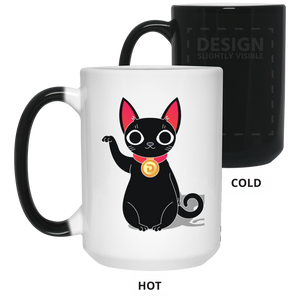Divi Fortune Cat Color Changing Mug