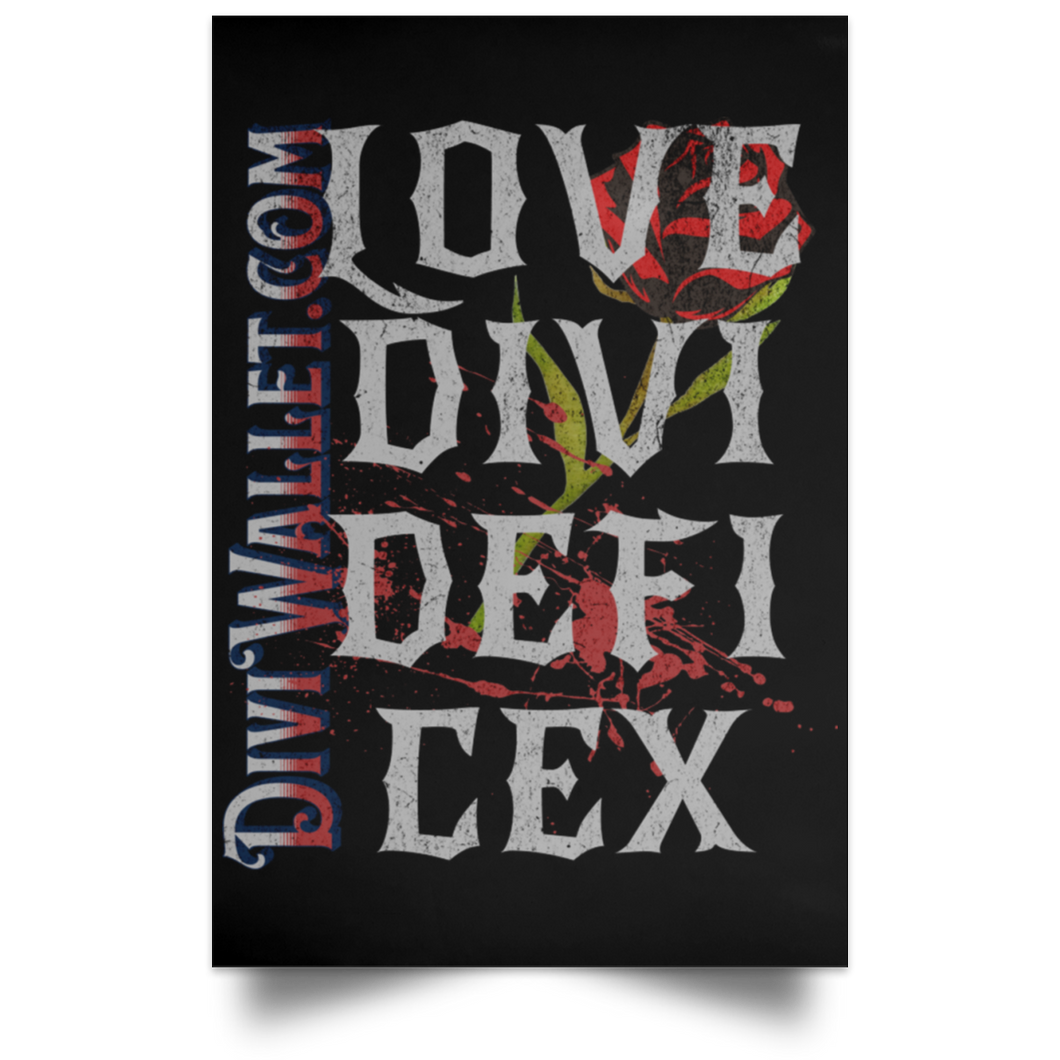 Love Divi Defi Cex Poster