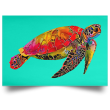 将图片加载到图库查看器，Sea Turtle Poster
