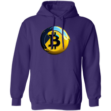 Load image into Gallery viewer, Bitcoin Button Hoodie
