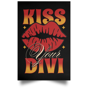 Kiss Your Divi Poster