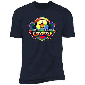 Crypto Football Rainbow Premium T-Shirt