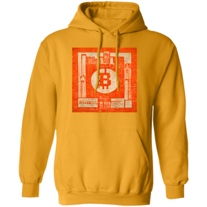 Bitcoin Block Print Hoodie