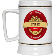 Load image into Gallery viewer, F&#39;K IT Beer Stein 22oz.
